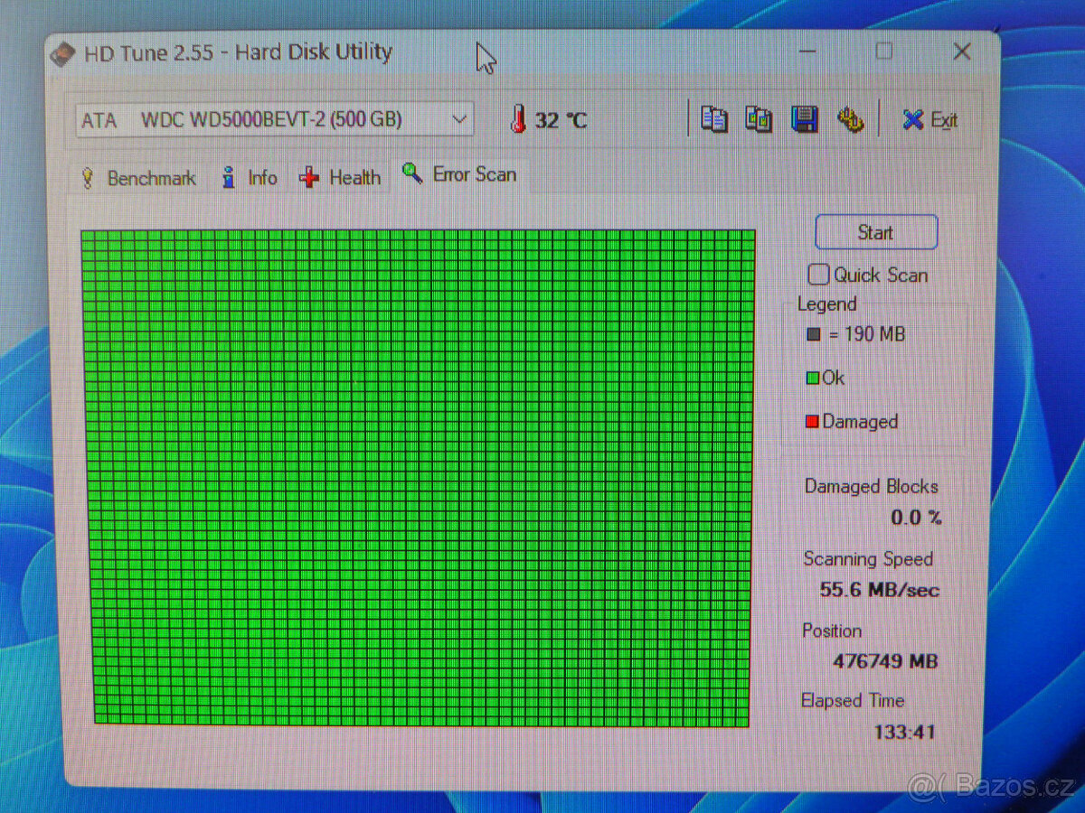 Hard disk Western Digital 2,5" 500 GB SATA II - 6