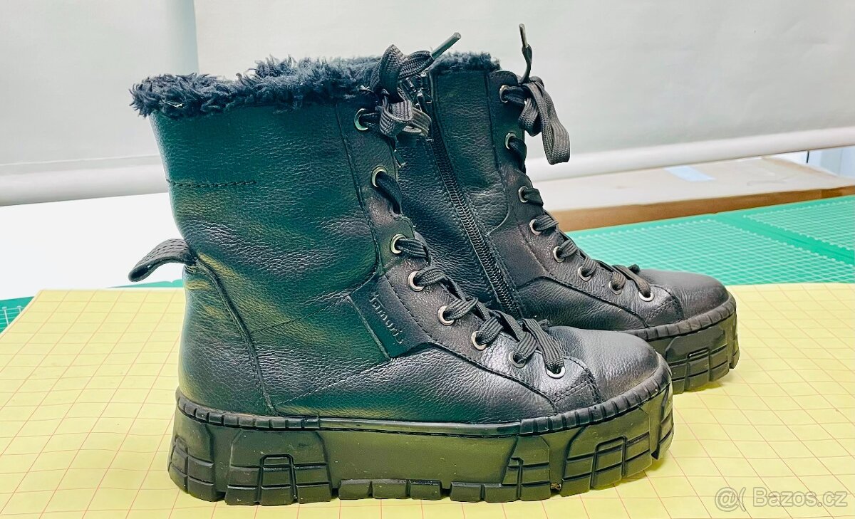 Zateplené kozačky Tamaris - 6