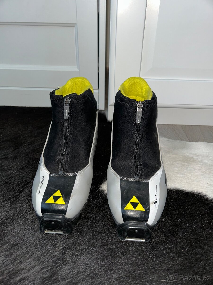 Běžky Tecno Pro Spark Grip JR 130 cm- SNS,hůlky 100 cm,boty - 6