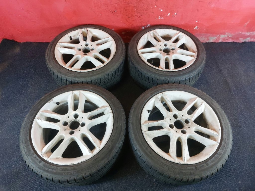 ALU disky 4x100 R16 7,5Jx16H2 ET 35 se zimními pneu 195/50 R - 6