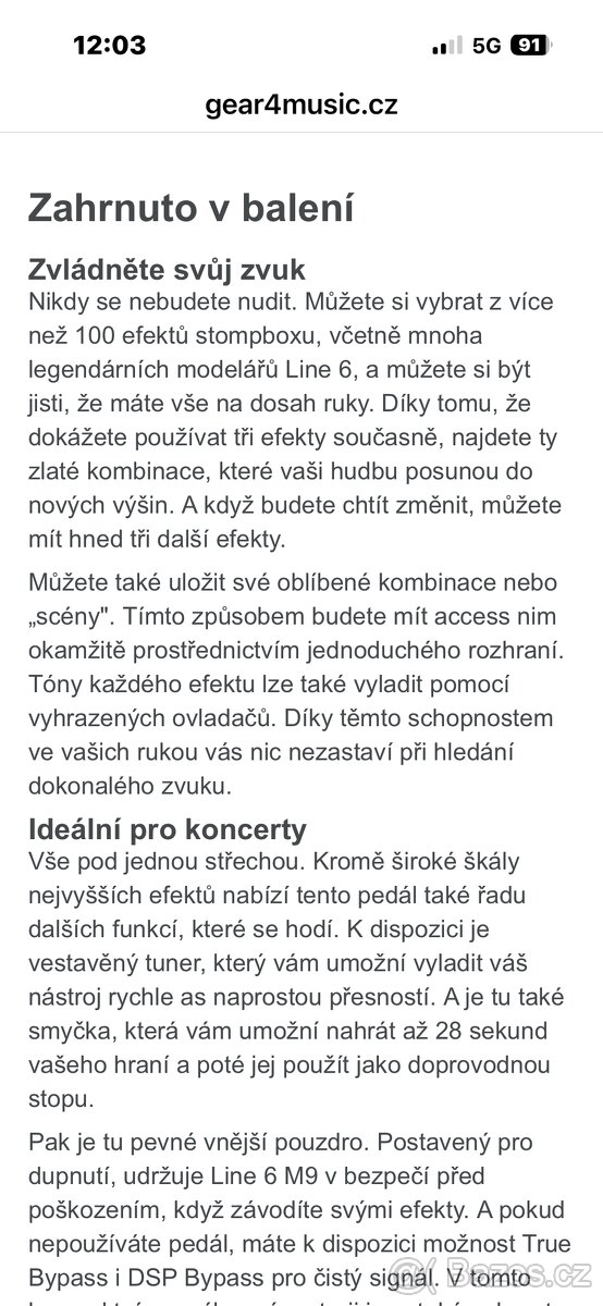 Kytarový Multiefekt - 6