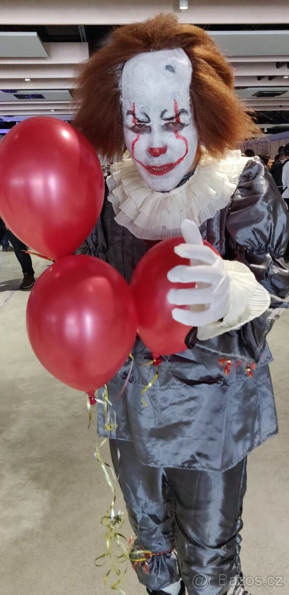 Halloweenský kostým Pennywise - 6