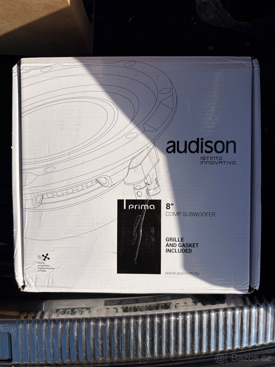 Subwoofer do auta Audison APS 8 R 500W v boxu - 6