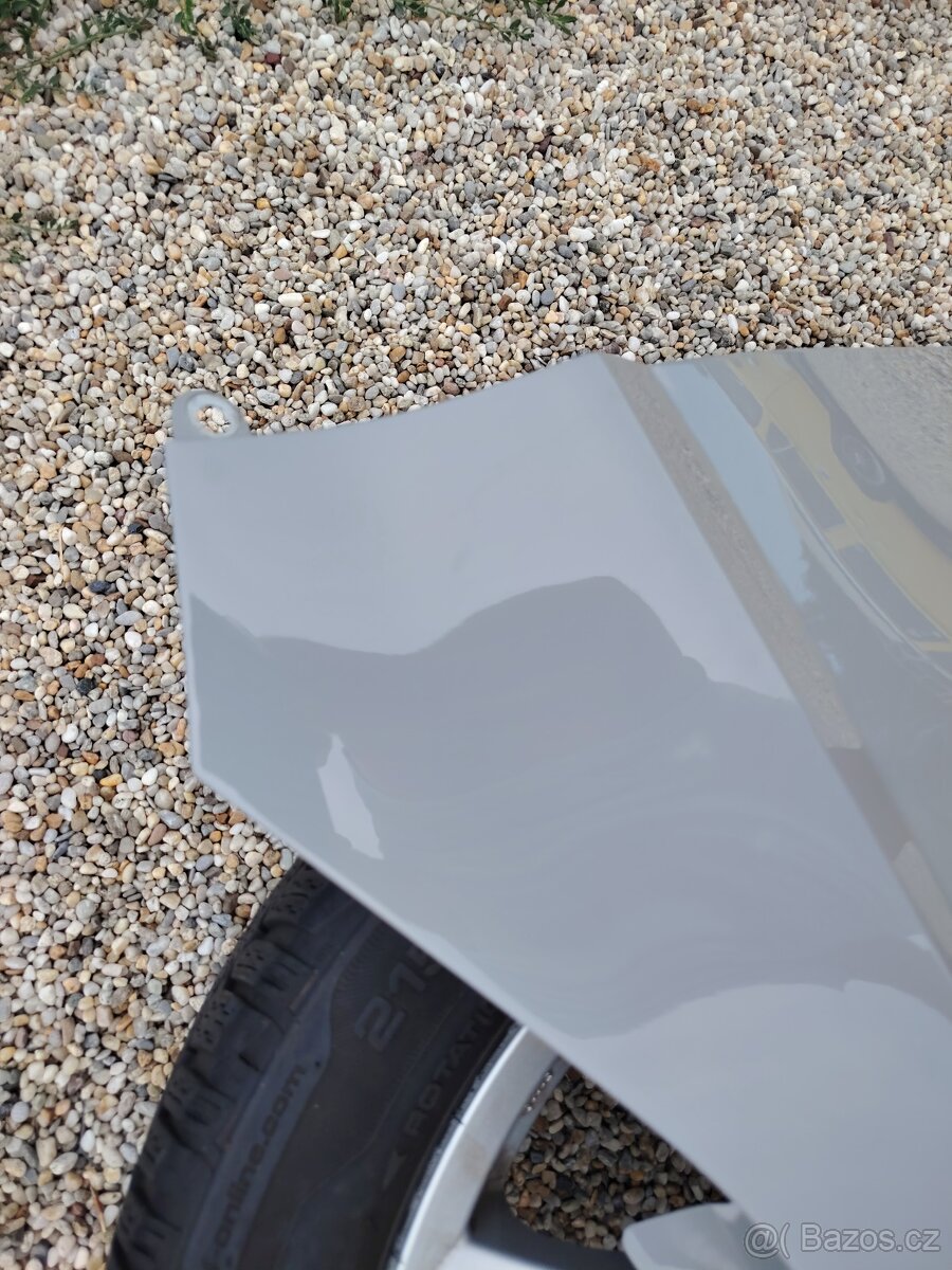 Levý Blatník Fabia 3 - šedá steel - 6