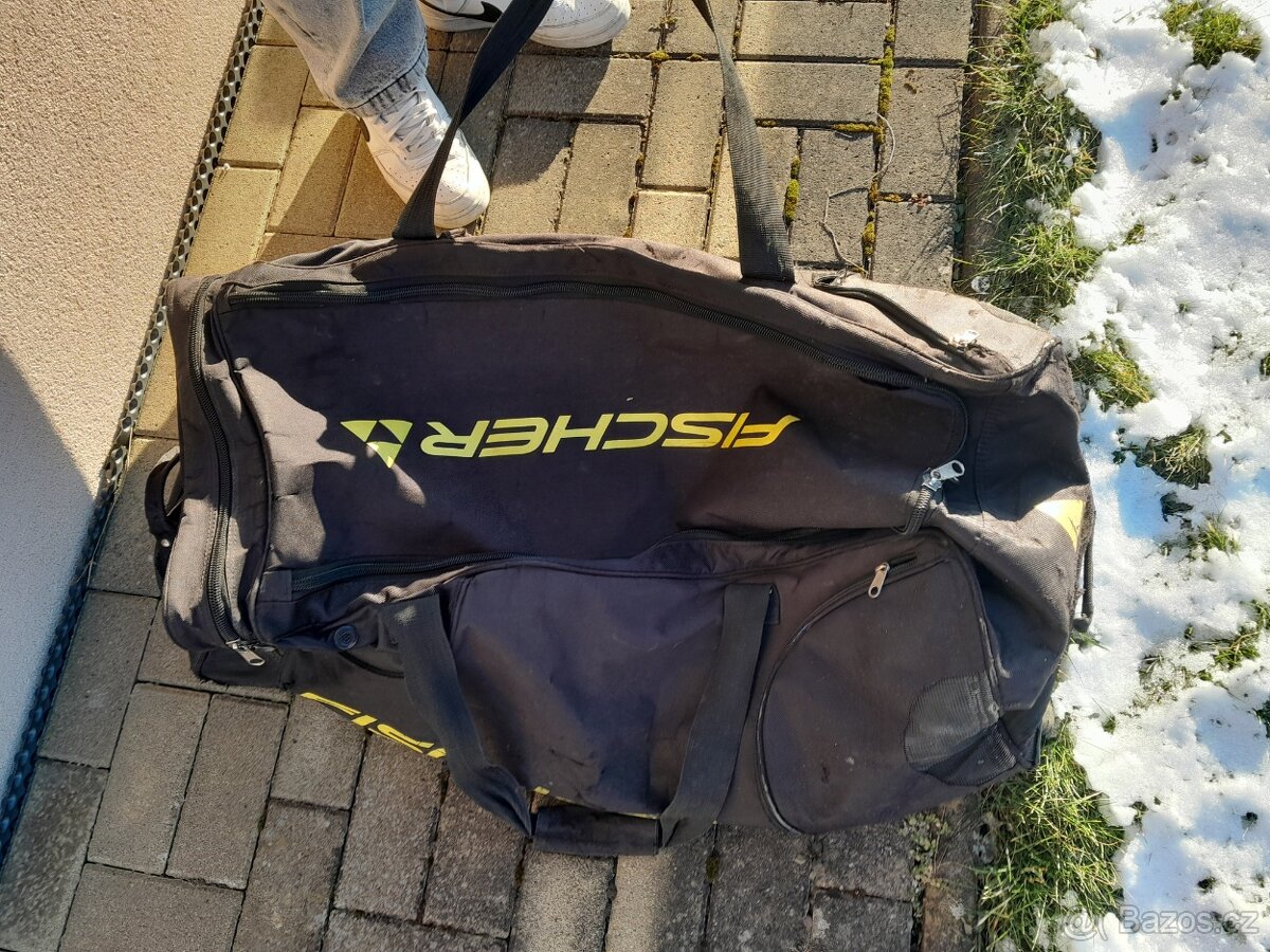 Hokejová taška Fischer na kolečkách - 6