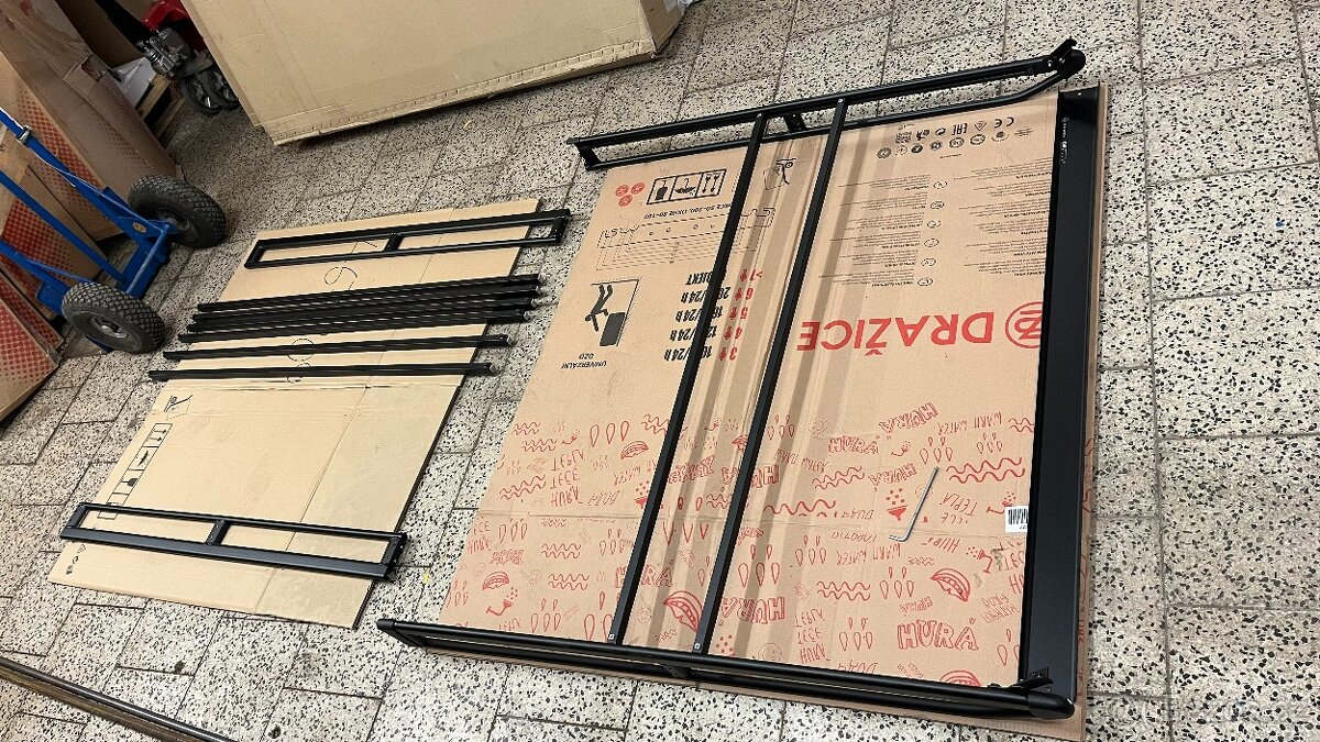 Prodám střešní nosič CRUZ EVO na Fiat Scudo - 6