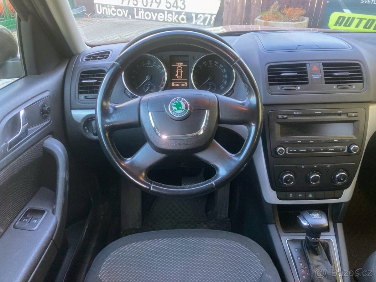 Škoda Yeti, 2,0TDi(103kW) DSG automat, 4x4, park.senzory - 6