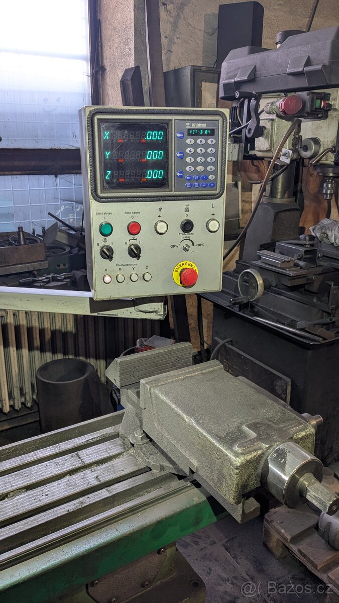 Frézka TOS FA3V, GO, DIGI - 6