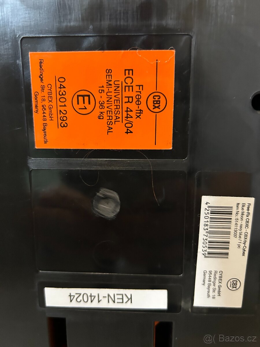 Autosedačka Cybex 15-36 kg: modrá - 6