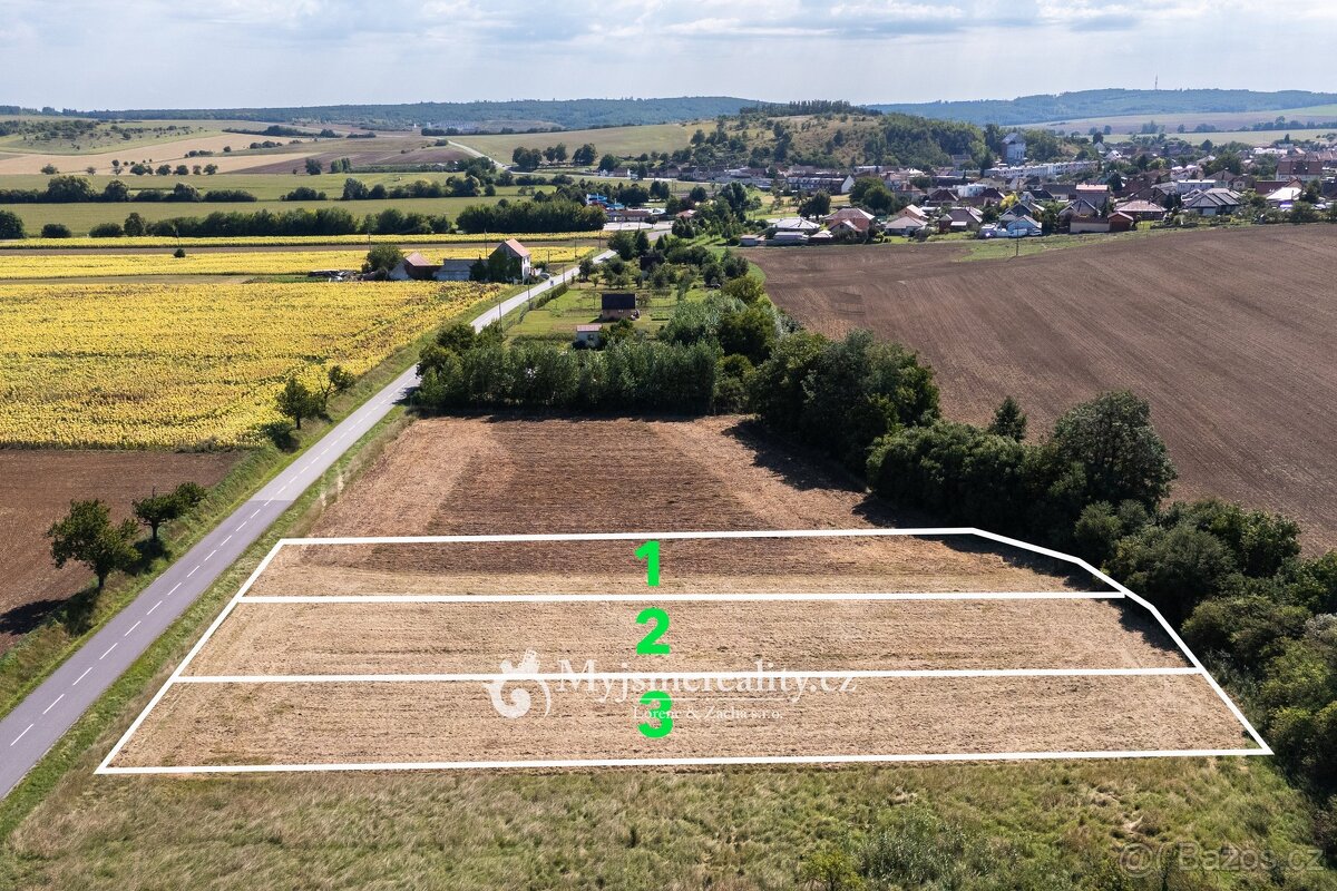 Prodej stavebního pozemku 1 251 m², Únanov, ev.č. JT25006-1 - 6