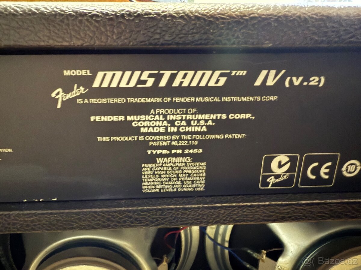 Fender Mustang IV V2 – modelingové kytarové kombo 150 W - 6