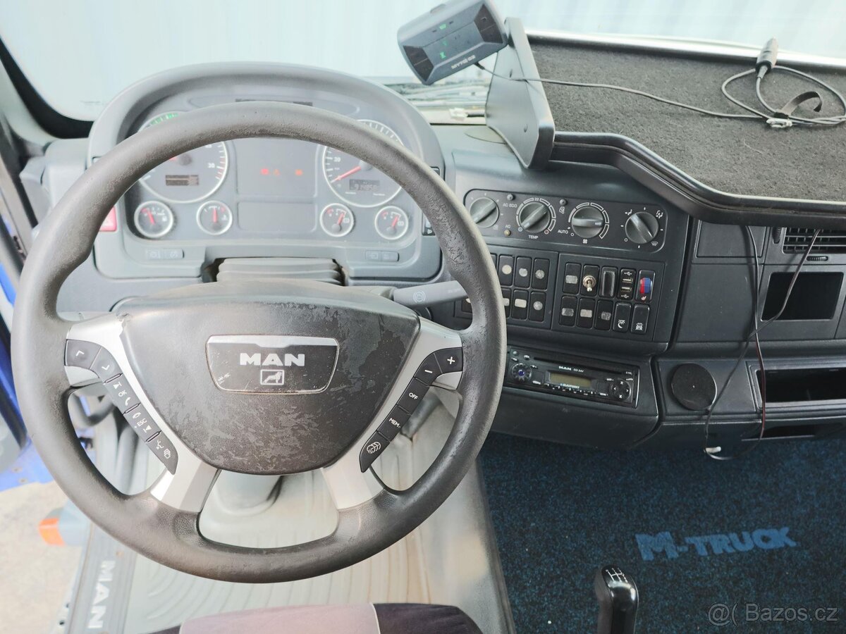 MAN TGL 12.240, VÝŠKA HÁKU 100 cm, GO MOTORU, NOVÁ SPOJKA, V - 6