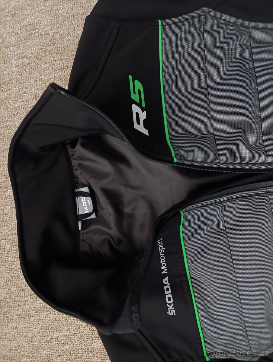 Pánská zateplená bunda zn. Škoda RS Motorsport vel. L - 6