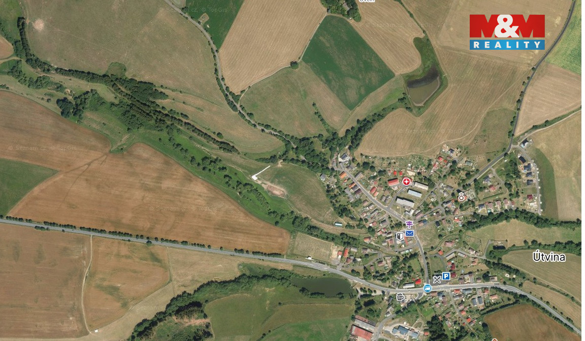 Prodej pozemku, 3801 m², Útvina - 6