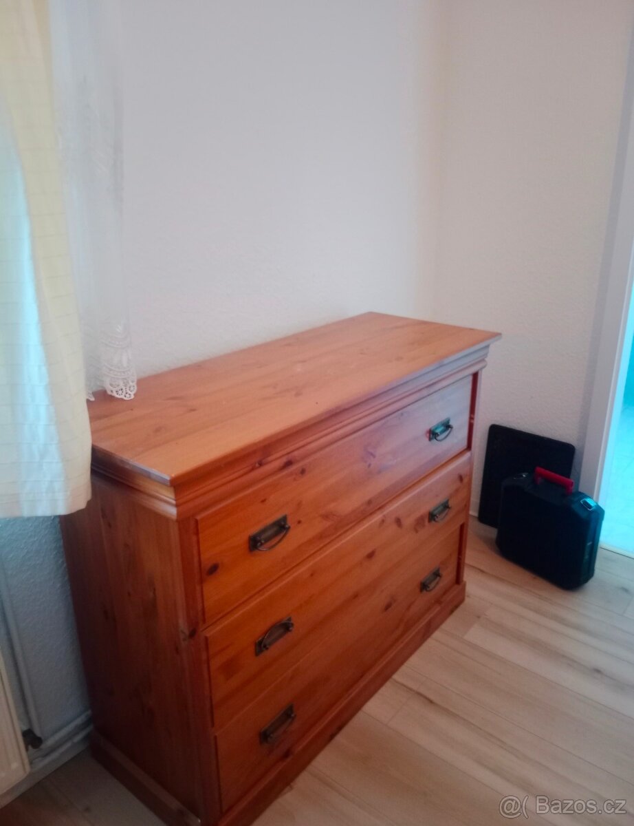 Skříň +komoda+zrcadlo - 6