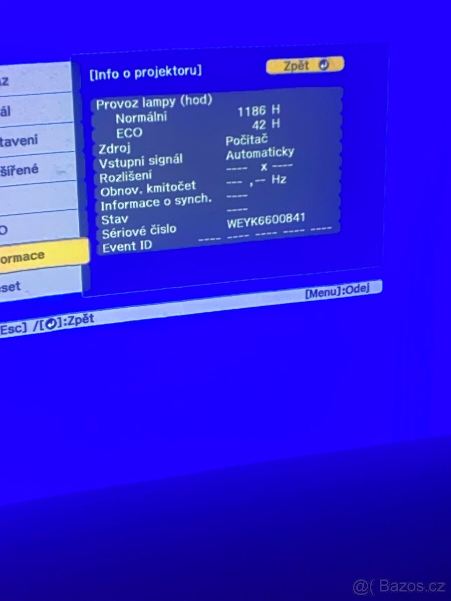 Projektor Epson EB‑U32 (H722B) - 6