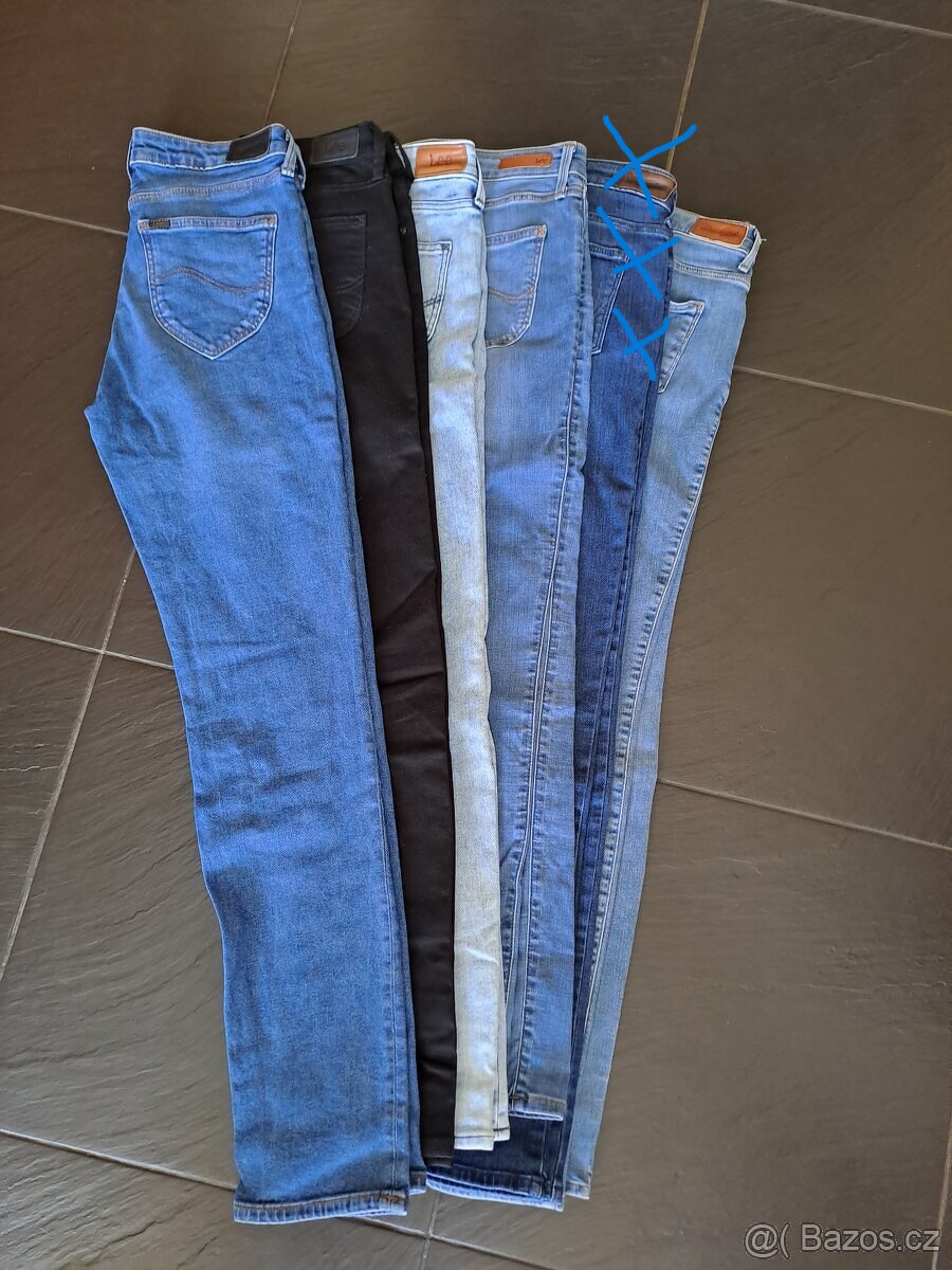 Džíny LEE a Wrangler - 6