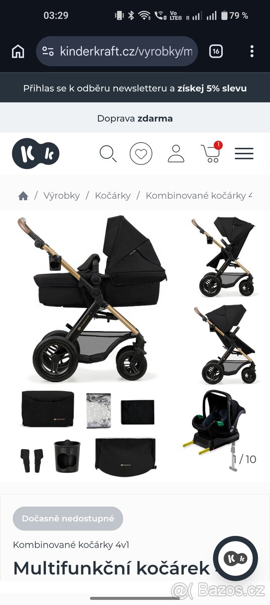 Kinderkraft 3v1 plus Isofix - 6
