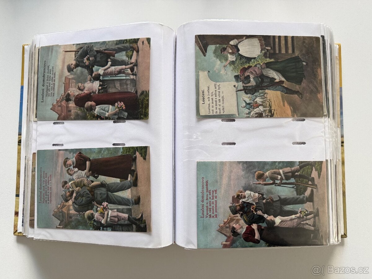 Album válečných pohlednic 1. světová válka (cca 296 ks) - 6