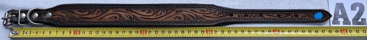 Kožený psí obojek MIX SLEVA - 6