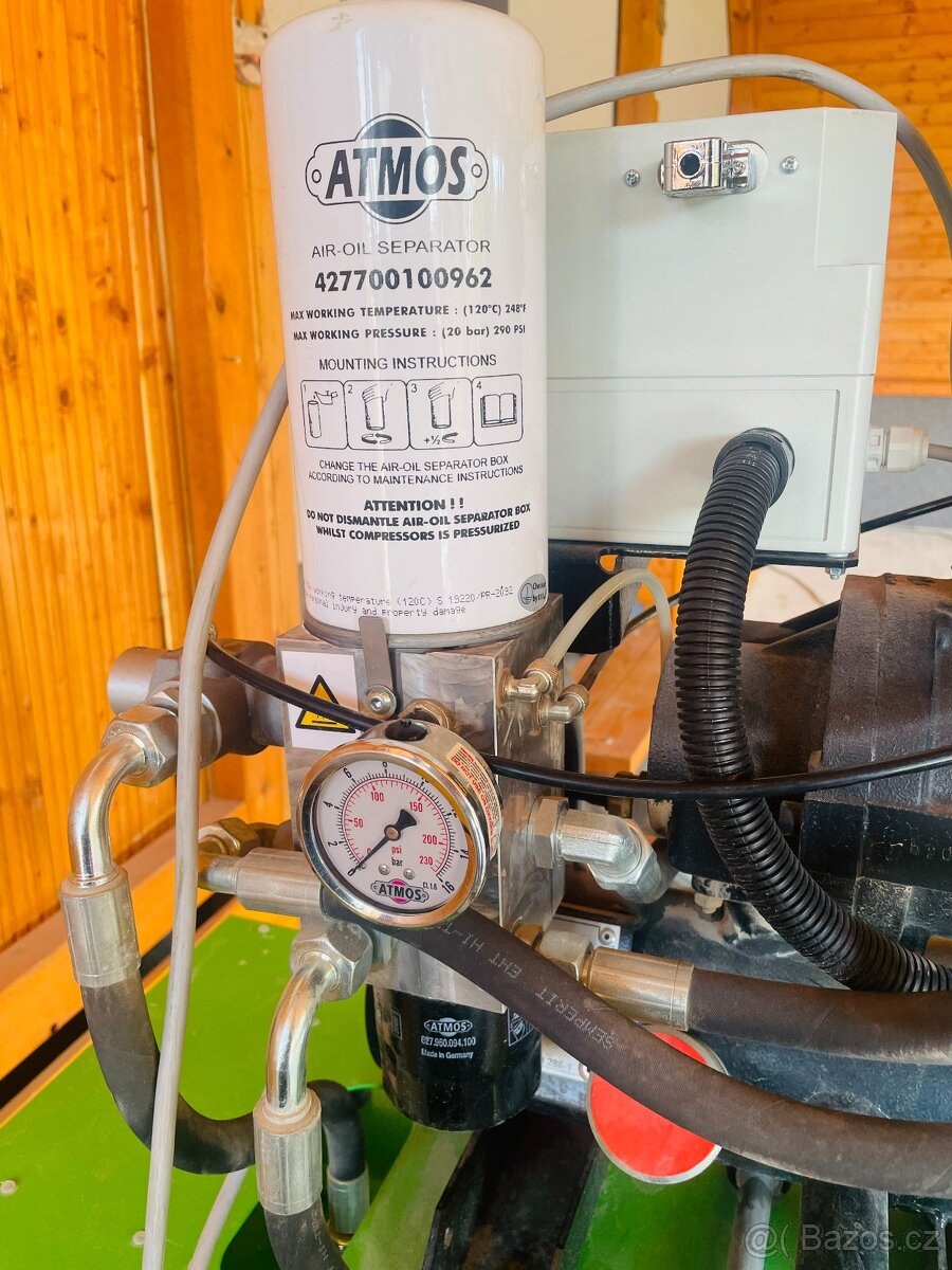 Šroubový kompresor Atmos ALBERT E.50 s dochlazovačem - 6