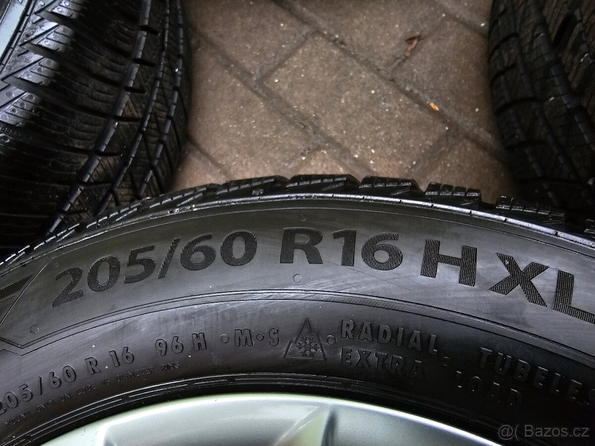 ALU zimní kola Twister orig Škoda 5x112 Octavia IV R16 5E3 - 6