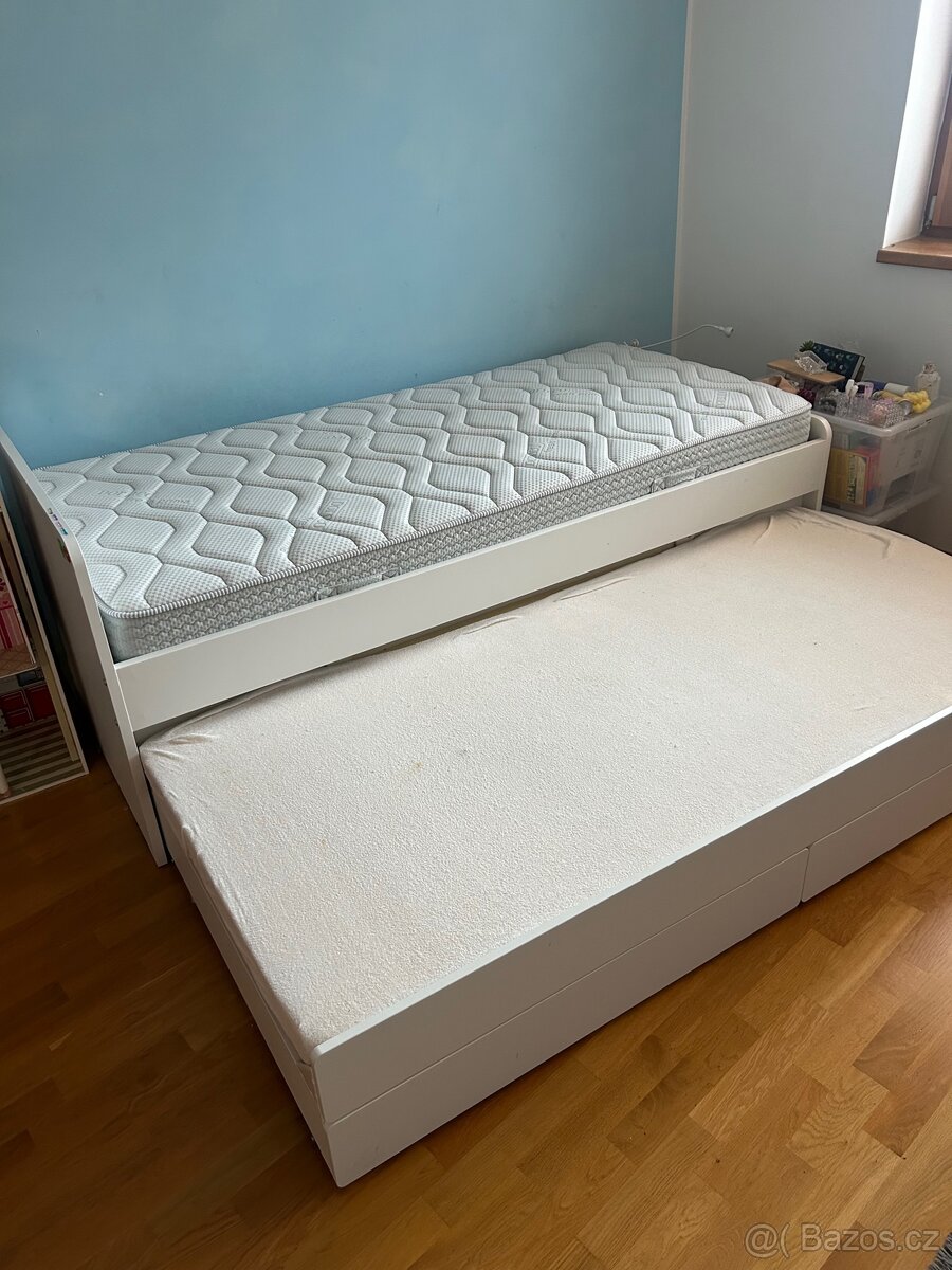 Prodam rozkladaci postel s matraci - 6