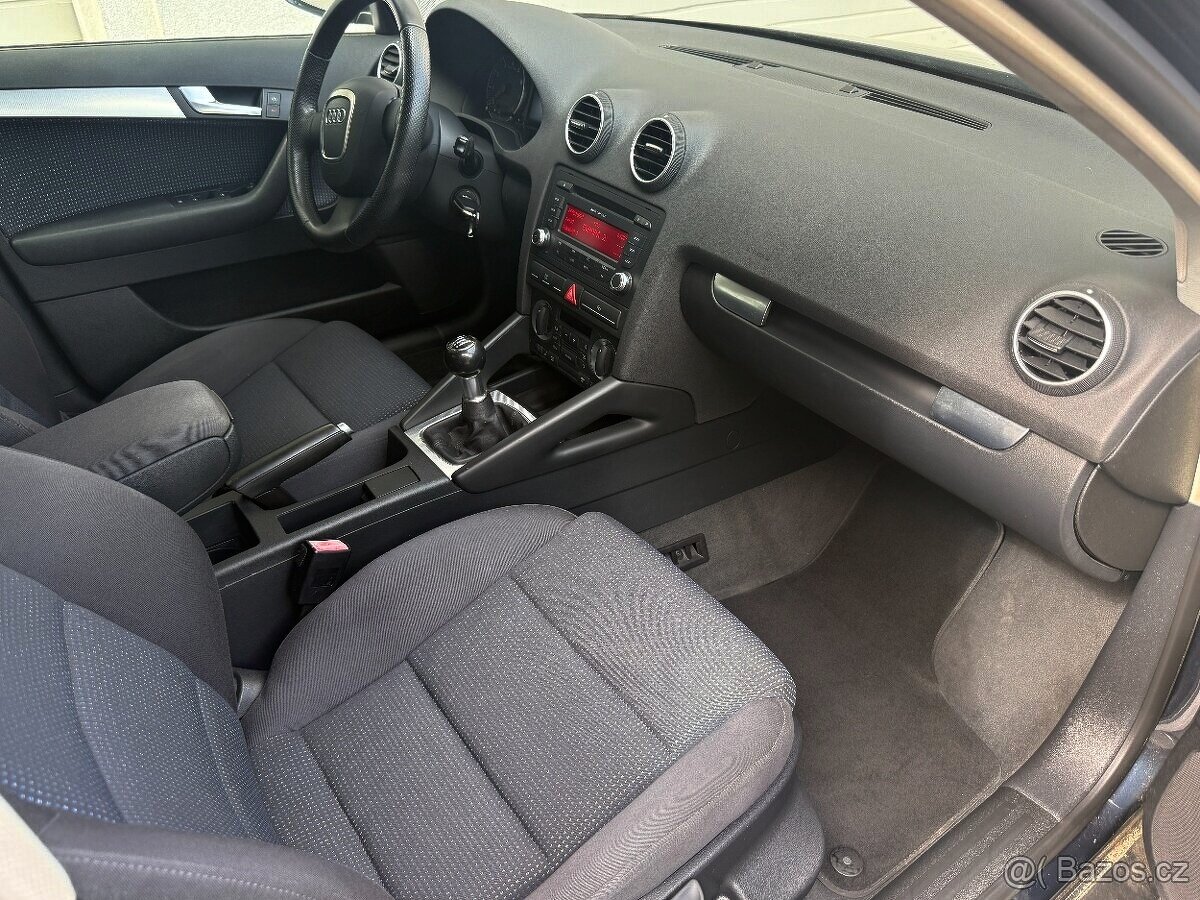 Audi A3 1.8T 118kW 2008 6-RYCHL, 143TKM, NOVÁ STK, L/Z KOLA - 6