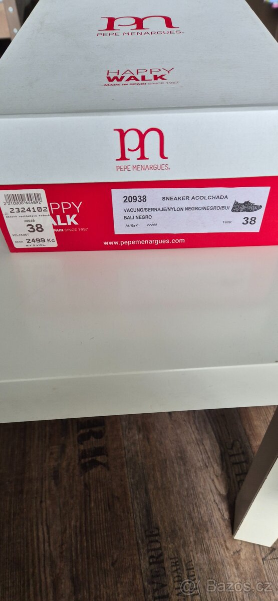 NOVÉ TENISKY zn. Pepe Menargues, vel. 38 - 6