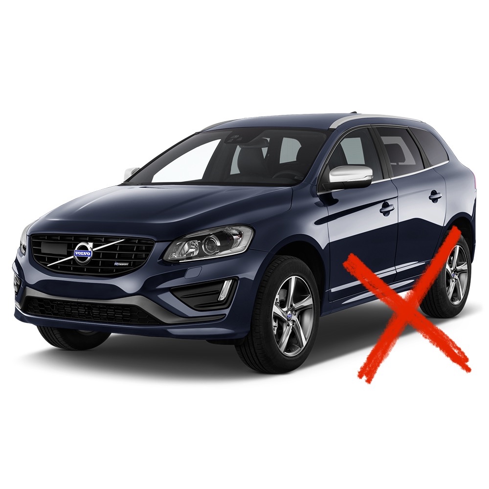 Nylonová ochranná síť do kufru Volvo XC60 - 6