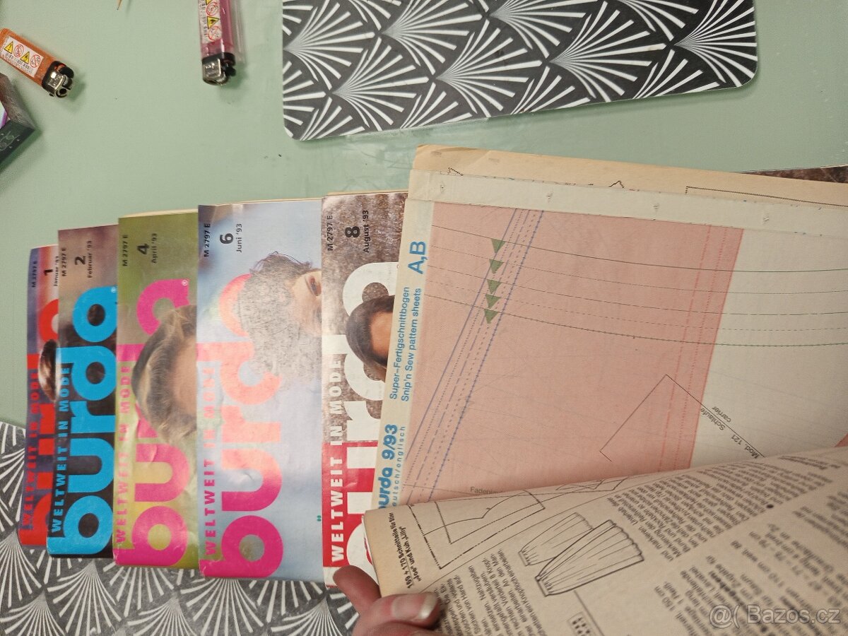 Burdy časopisy o šiti - 6