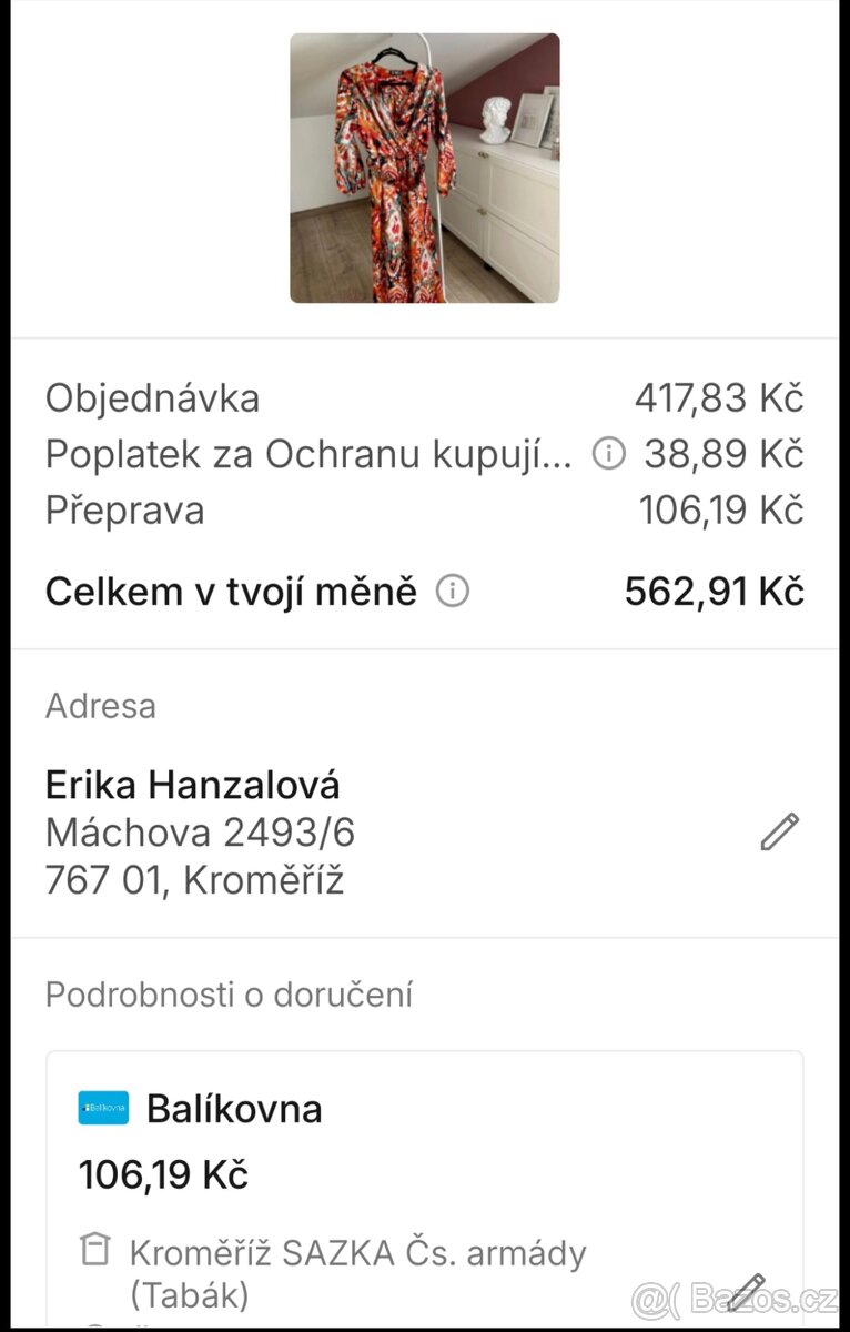Dlouhé barevné šaty - 6