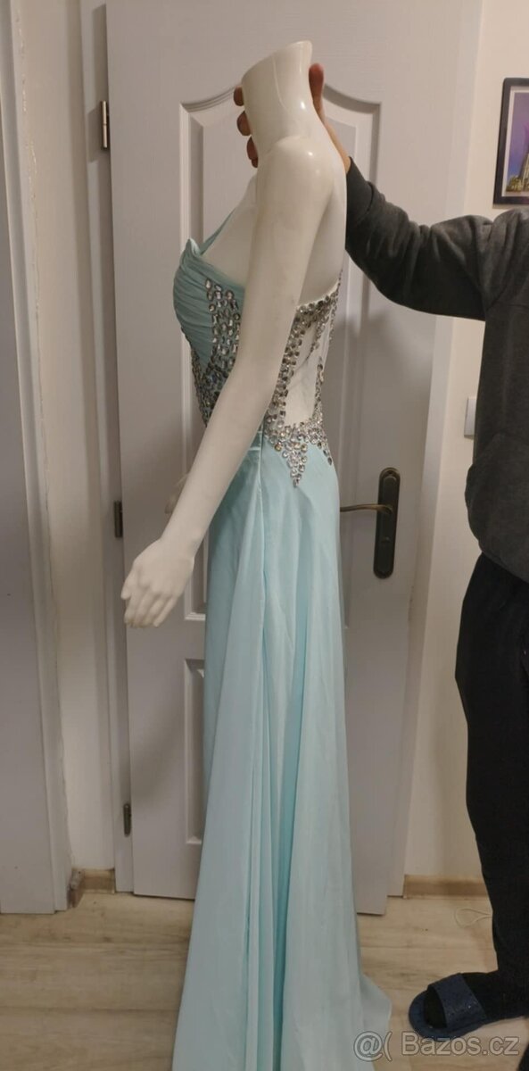 plesové šaty M - 6