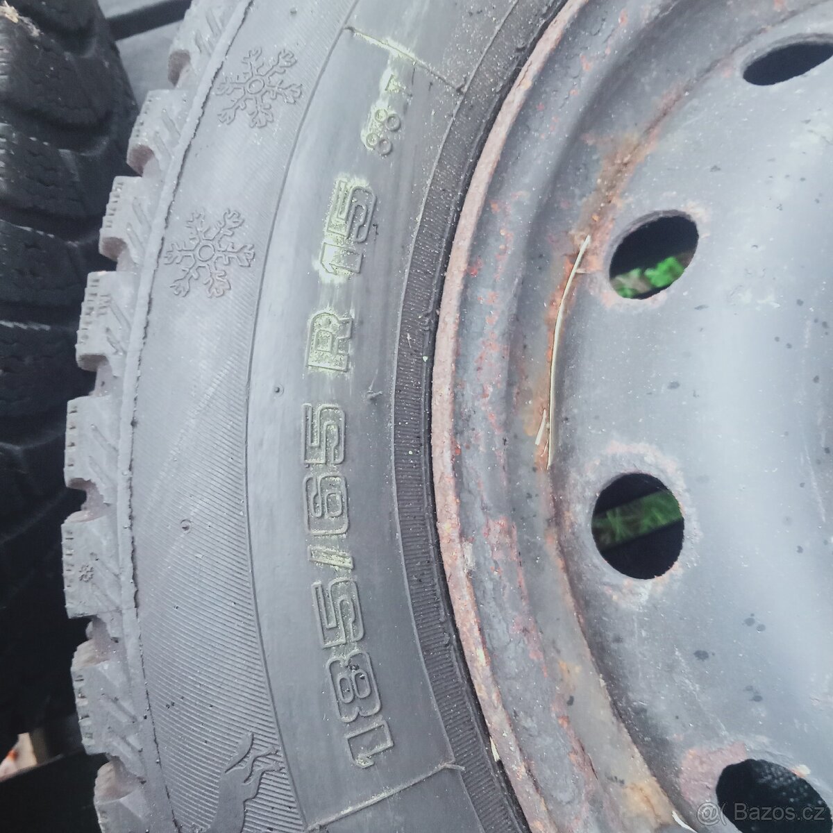 Zimní sada kol, plecháče, 185/65R15 - 6