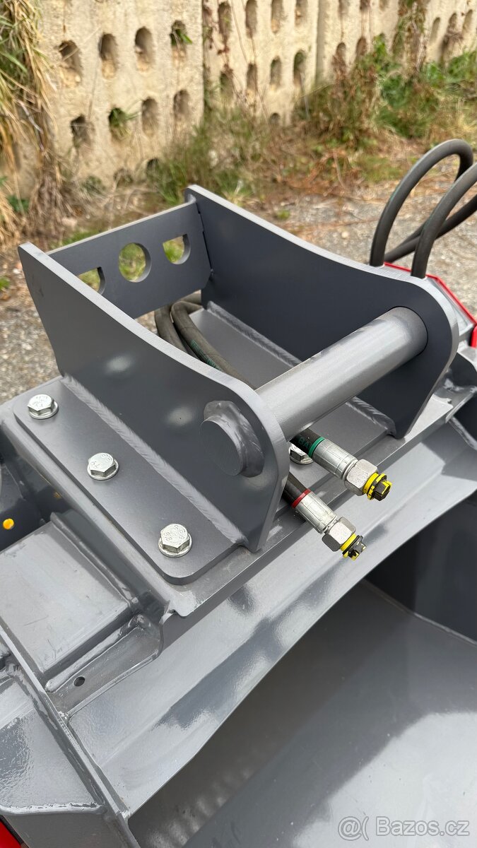 Třídící lopata na bagr 2-5t - 6