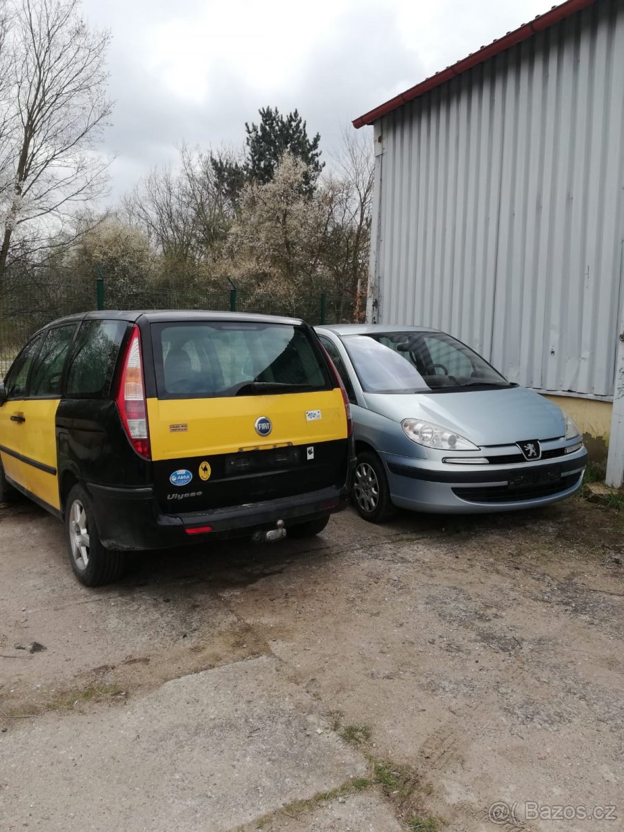 Peugeot 807, Citroën C8, Fiat Ulysse, Lancia Phedra - dily - 6