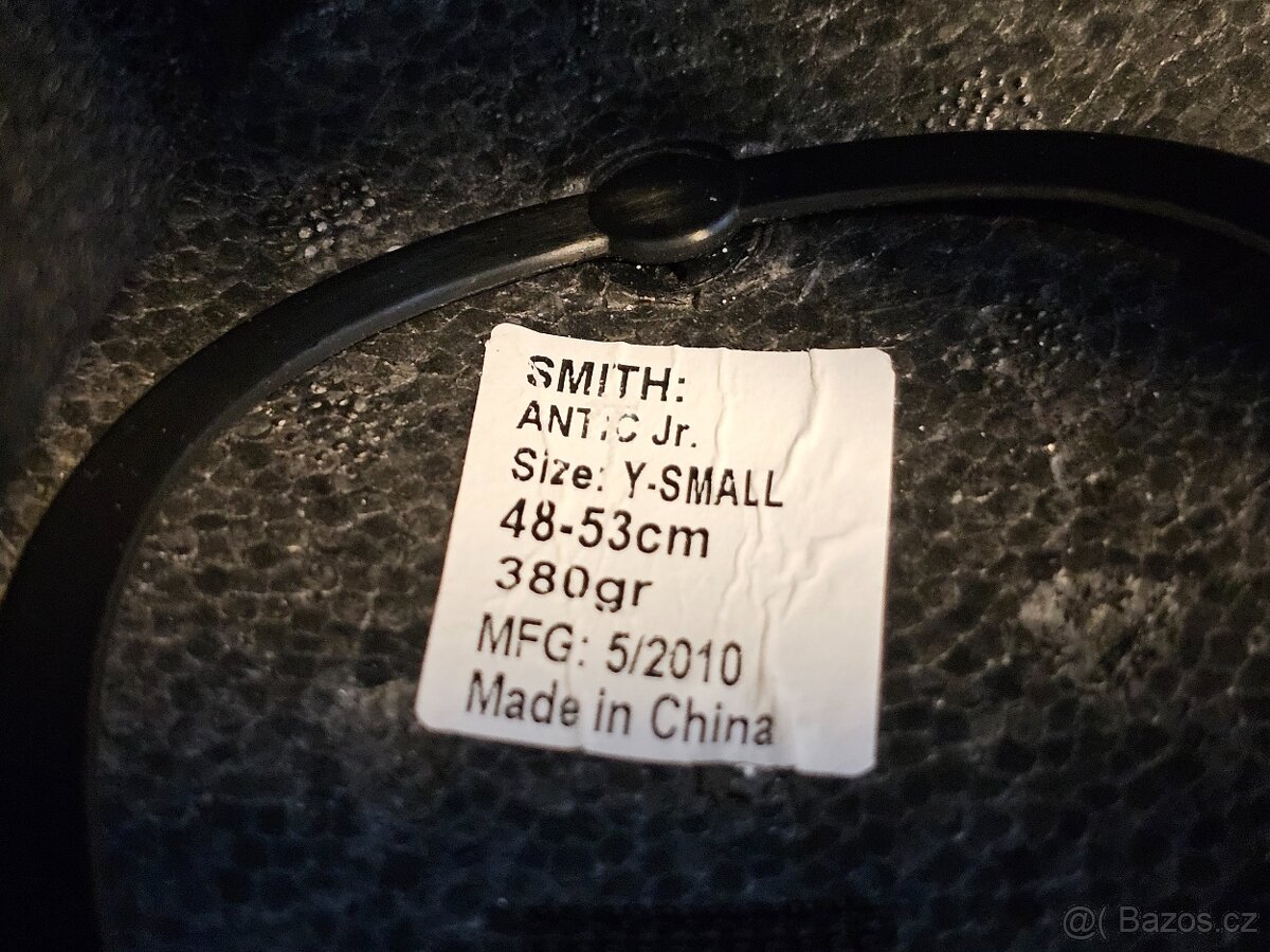 Dětská lyžařská helma Smith Antic Jr. + brýle Vagus - 6