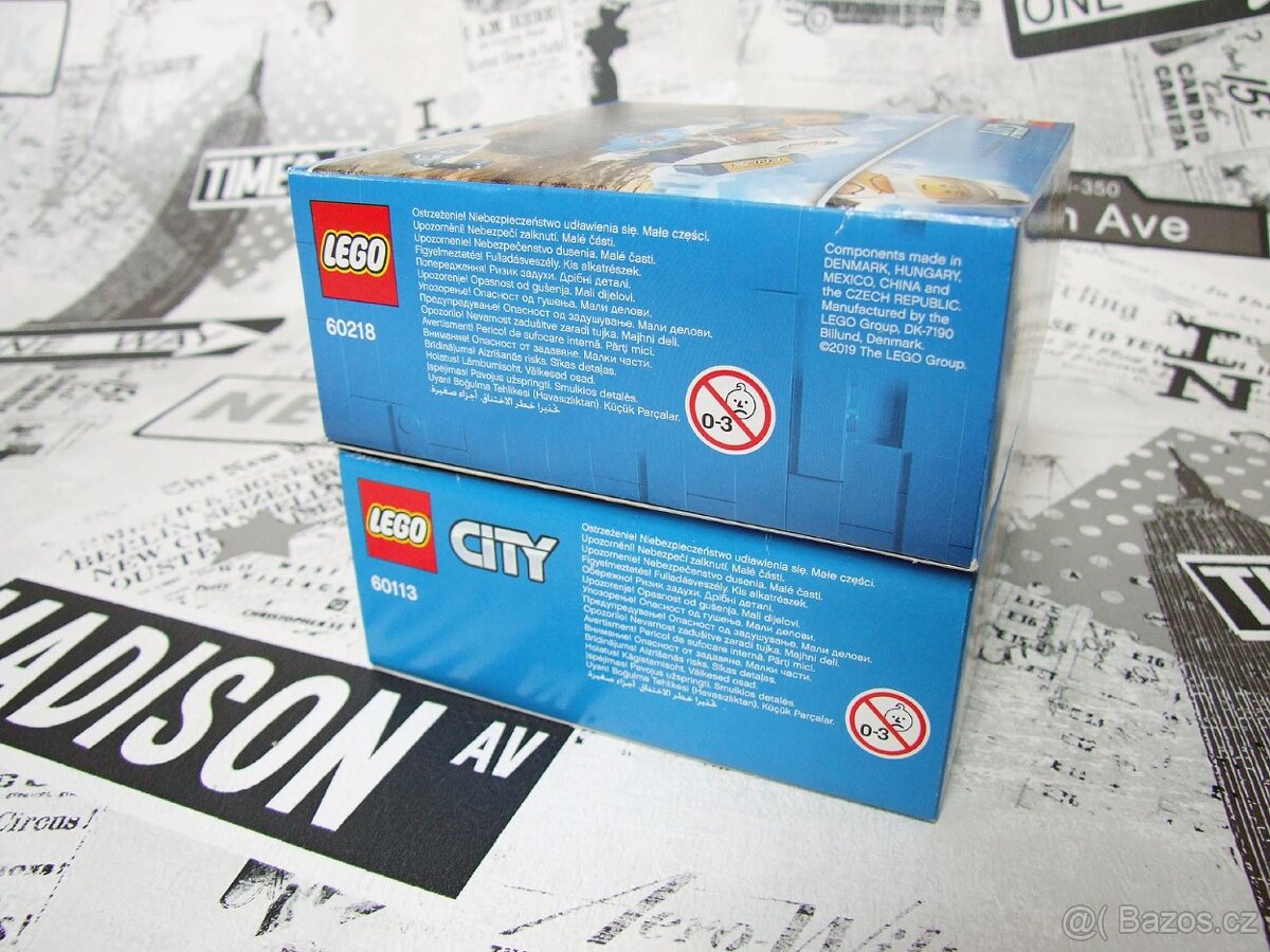 LEGO City auta 60113 60218 - 6