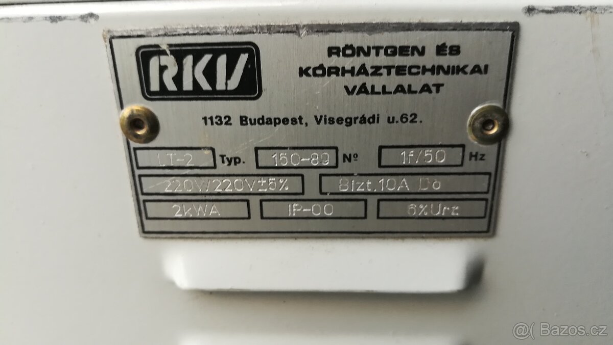 Oddělovací transformátor 2kWA - 6