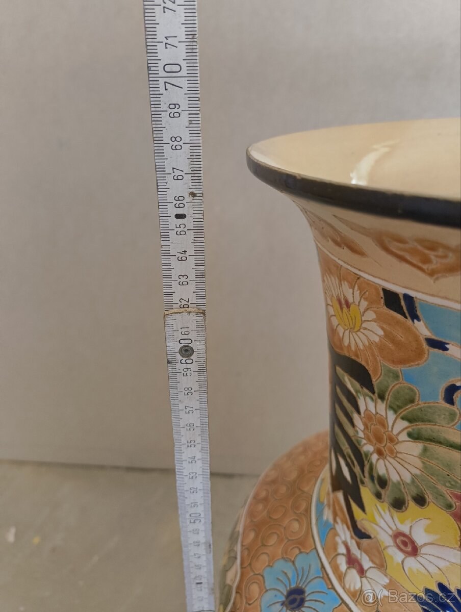 Velká čínská váza 68cm - 6