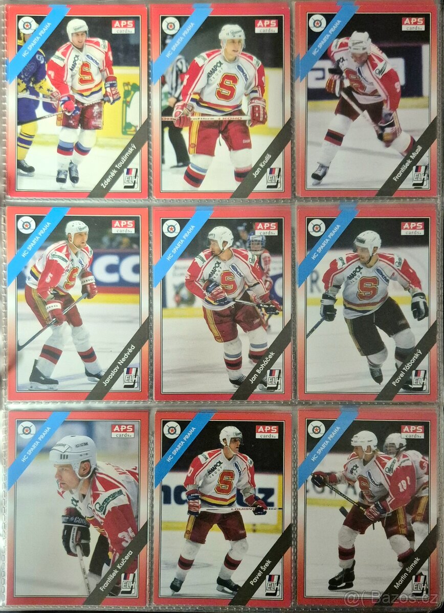 Hokejové karty APS 264 ks - 6