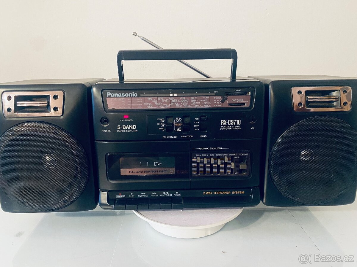 Radiomagnetofon Panasonic RX-CS 710, rok 1991 - 6