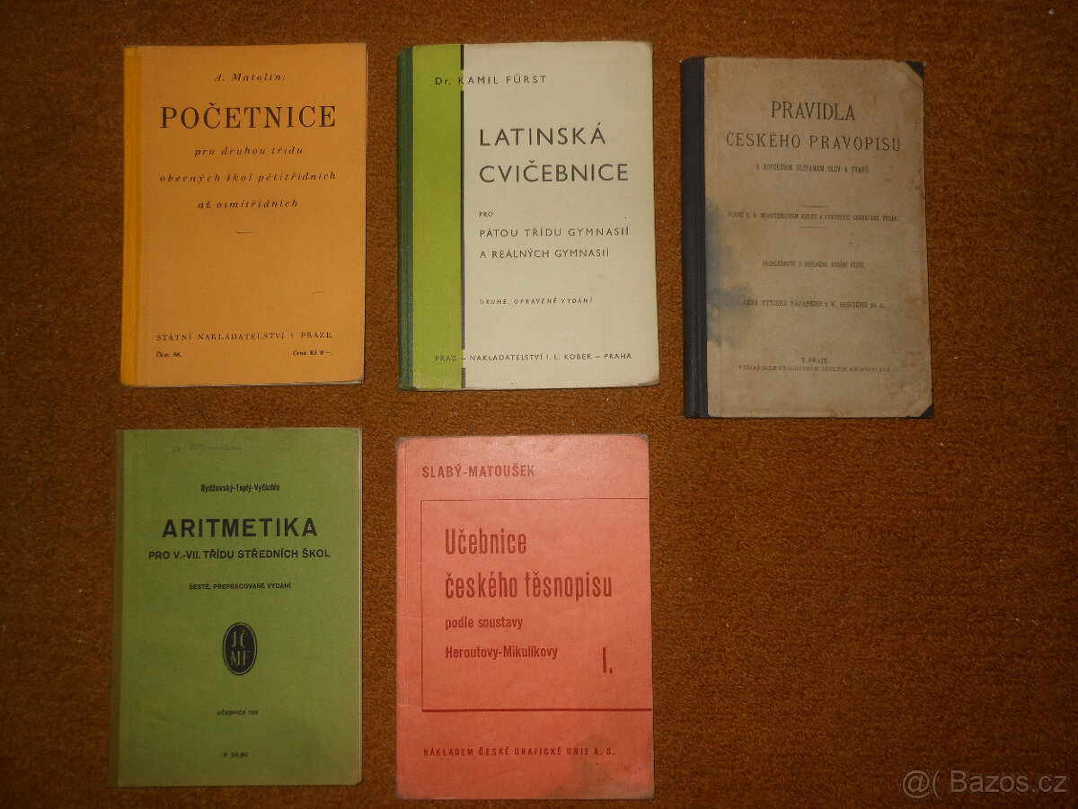 Staré učebnice - 6