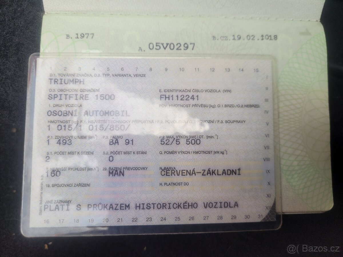 Prodam Triumph Spitfire 1500 - 6
