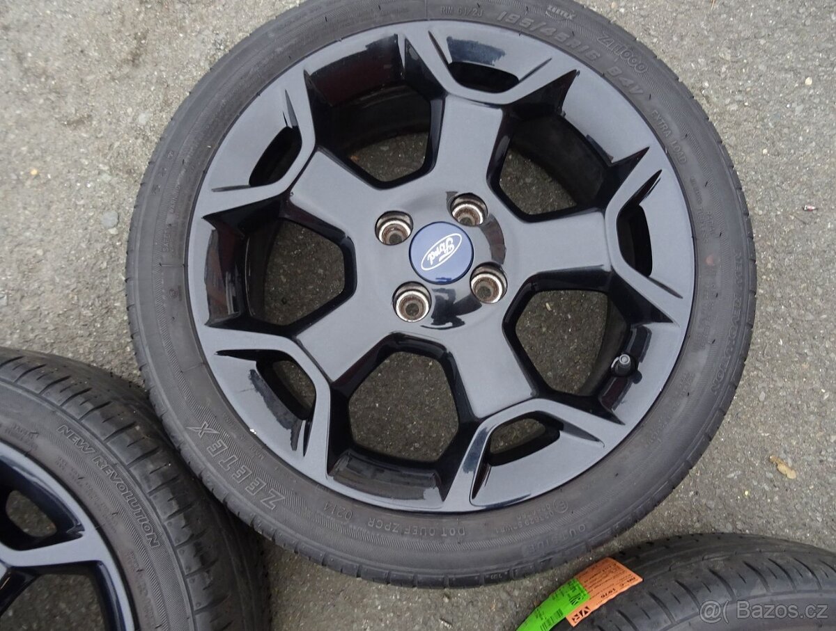 Alu disky origo Ford Fiesta, 16", 4x108,ET 40, letní sada - 6