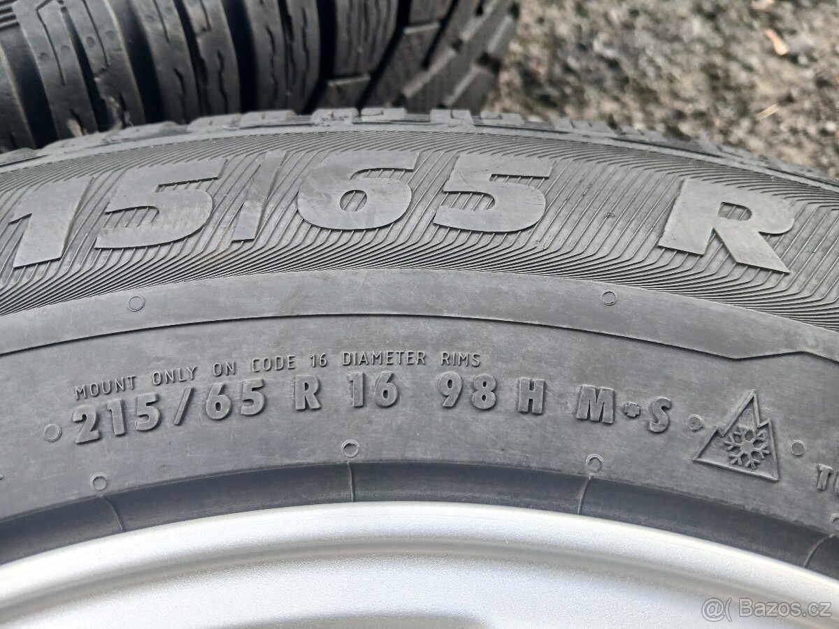 Sada Orig ALU kol Honda 215/65R16 zimní - 6