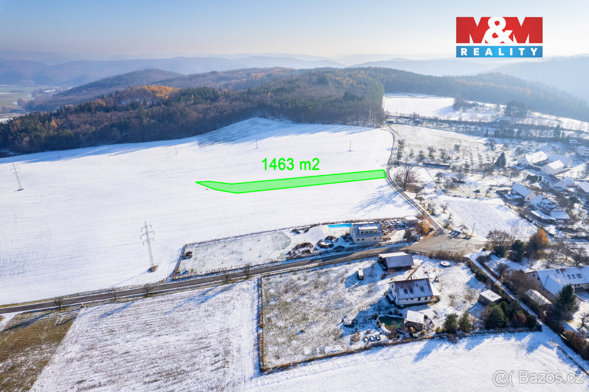 Prodej pozemku k bydlení v Pejškově u Tišnova - 6