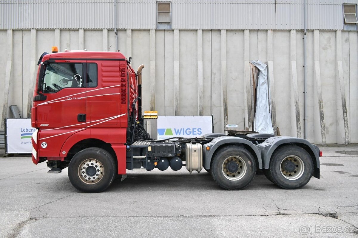 MAN TGS 26.560 6x4 nadrozměrné přeprvy 90t, hydraulika - 6