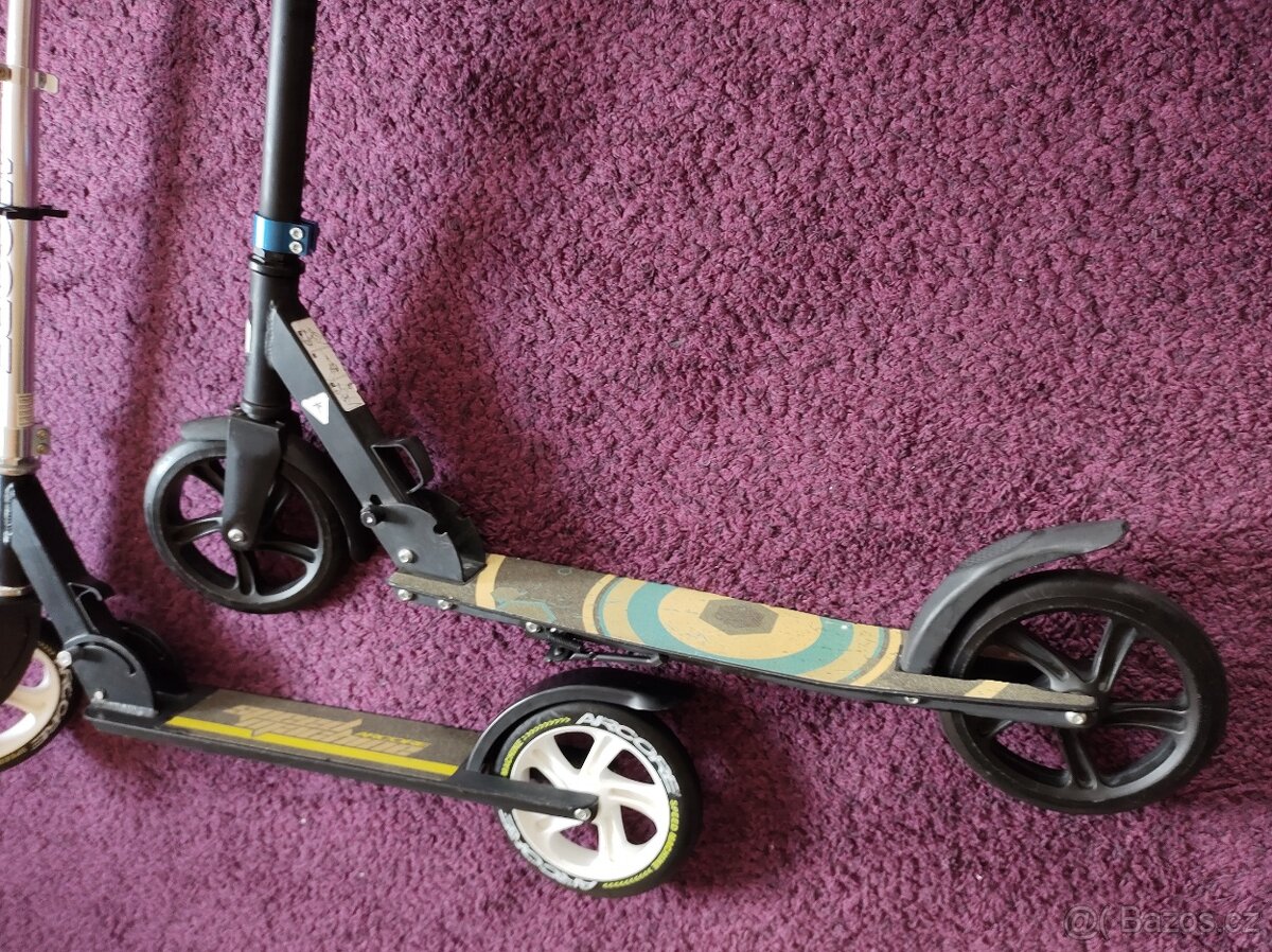 kolobezka jako nová - velká kola - 1KUS - 6