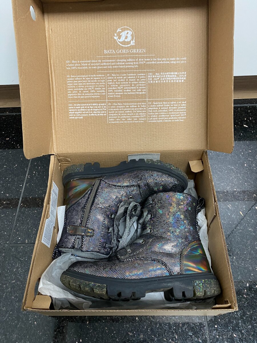 Dívčí kotníkové boty - 6